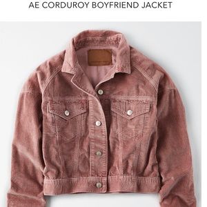 American Eagle Corduroy Boyfriend Jacket